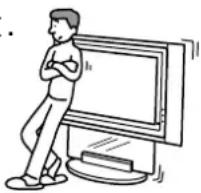SONY SUPF1 - Ne vous appuyez pas sur et ne vous suspendez pas au support. - 1