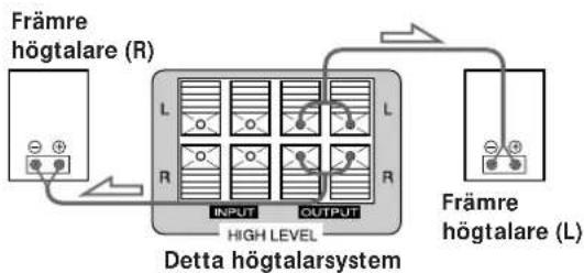 SONY SAKL50W - Anslutningar - 2