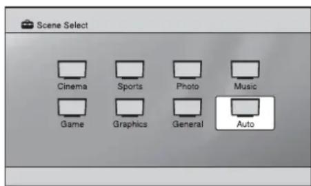 SONY SUB400S - - Scene Select mode - 1