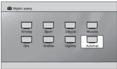 SONY SUB400S - Tryb Wybor sceny - 1