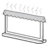 SONY SUB400S - Daek jegte tv'ets ventilationshuller til. - 1