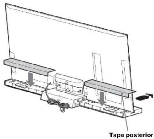 SONY SUB400S - Instale el televisor en el soporte para TV. - 4