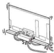 SONY SUB400S - Nezakryvjte vetracie otvory na televizore. - 3