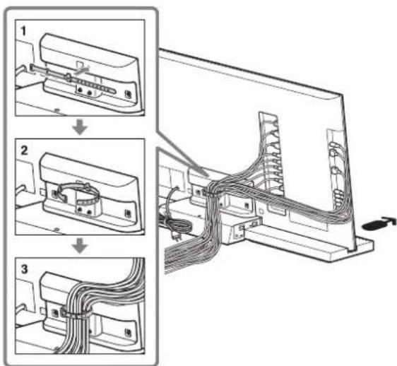 SONY SUB400S - Samling av kablarna. - 1