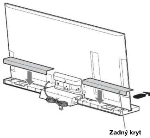 SONY SUB400S - Na stojan na televízor namontujte zadné kryt. (Len pre model SU-B550S) - 1