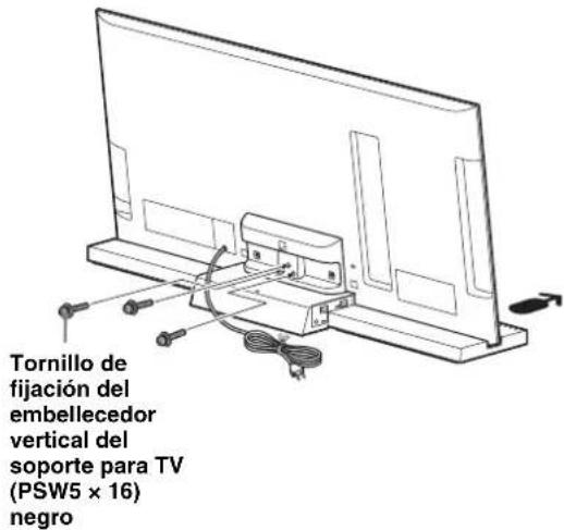 SONY SUB400S - Instale el televisor en el soporte para TV. - 2