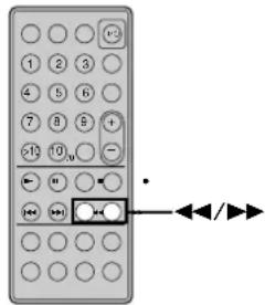 Diagram of a remote control with labeled buttons and navigation arrows
