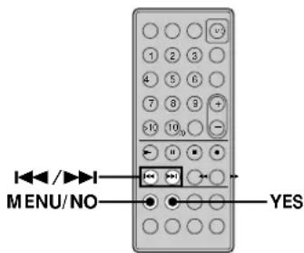 1 2 3 4 5 6 7 8 9 10 11 MENU/NO YES