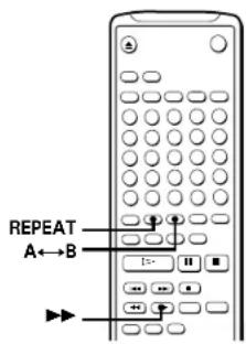 SONY MDSJ3000ES - Lecture repétée de plages - 2