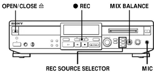 SONY MXDD1 - Recording the Mixed Sounds (Microphone Mixing) - 1
