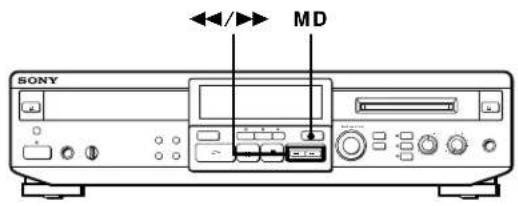 SONY MXDD1 - Locating a Particular Point in a Track on an MD - 1