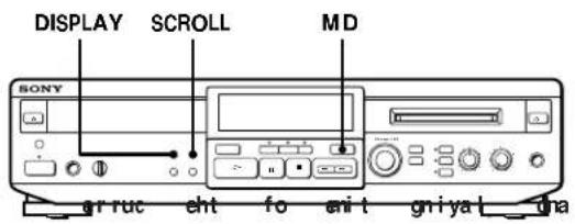 SONY MXDD1 - Checking Remaining Time of an MD - 1