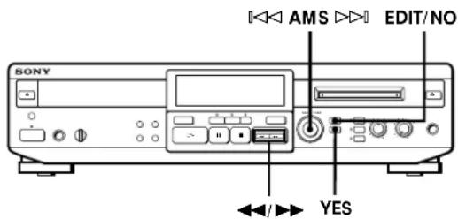 SONY MXDD1 - Labeling Recordings (Title Function) - 1