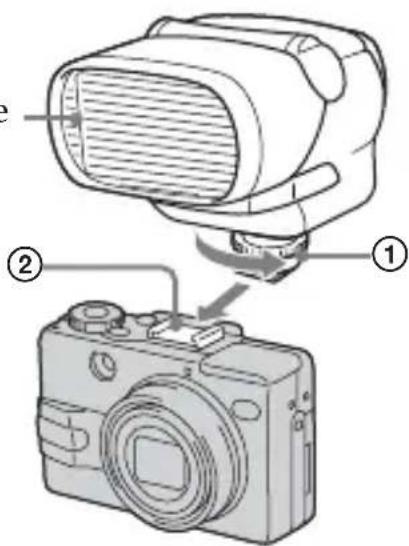 SONY HVLF32X - Cuando utilise una CAMERA digital compatible con la zapata para accesorios avanzados - 4