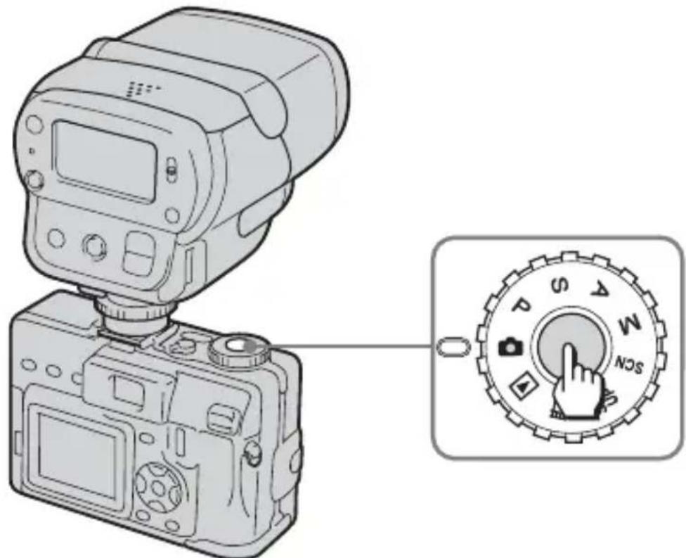 SONY HVLF32X - Lightly press the digital still camera shutter button to confirm the image. - 1