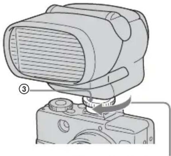 SONY HVLF32X - Cuando utilise una CAMERA digital compatible con la zapata para accesorios avanzados - 5