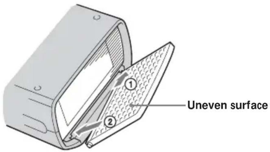 SONY HVLF32X - If the wide panel is detached - 1