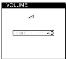 SONY SDMN80 - Regolazione del volume - 2