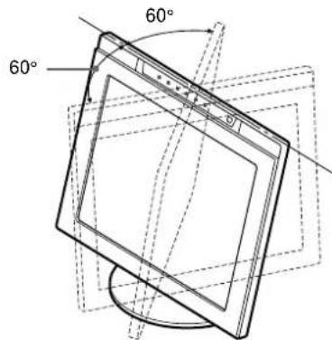 SONY SDMN80 - Regolazione dell'inclinazione e dell'altezza - 3