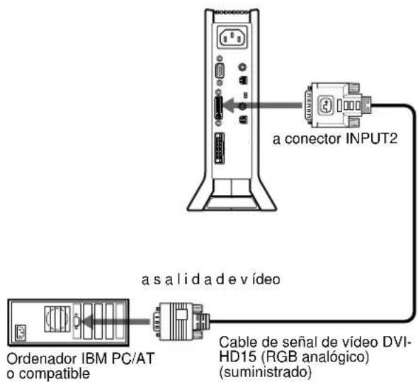 SONY SDMN80 - Conexión de un ordinador IBM PC/AT o compatible - 1