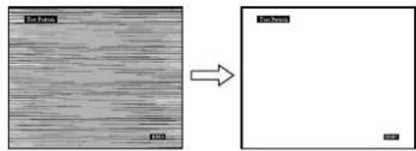 SONY SDMN80 - Eliminación del parpadeo o de la borrosidad de laImagen (FASE/ ANCHO) (Sólo señales RGB analógicas) - 2