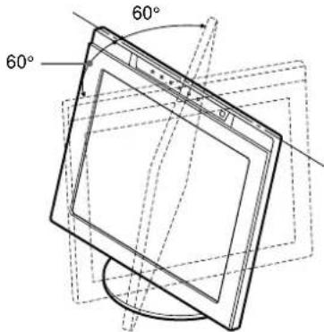 SONY SDMN80 - Ajuste de la inclinación y la alta - 2