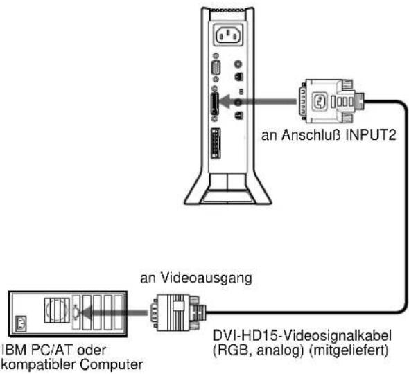 SONY SDMN80 - ■ Anschlieben an einen IBM PC/AT oder kompatiblen Computer - 1