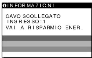 SONY SDMN80 - Se sullo schermo appeare il messaggio CAVO SCOLLEGATO - 1