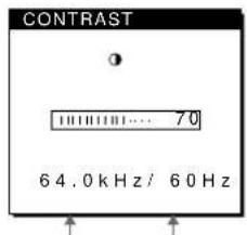 SONY SDMN80 - Touch the (contrast) key. - 1