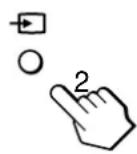 SONY SDMN80 - Touch the INPUT key. - 1