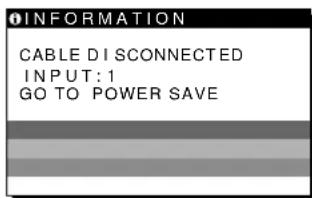 SONY SDMN80 - If CABLE DISCONNECTED appears on the screen - 1