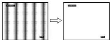 SONY SDMN80 - Suppression du scintillagement ou du flou (PHASE/PITCH) (signaux analogiques RVB uniquement) - 1