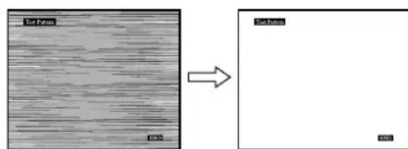 SONY SDMN80 - Korrigieren eines flimmernden oder verschwommenen Bildes (PHASE/PITCH) (nur analoge RGB-Signale) - 2