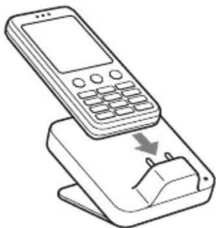 SONY TDMMP10 - Aby umieścić telefon komórkowy w złączu urządzenia - 1