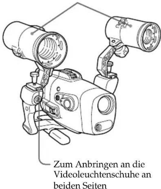 SONY MPKDVF5M - Verwendung der Unterwasser-Videoleuchte (Option) - 1