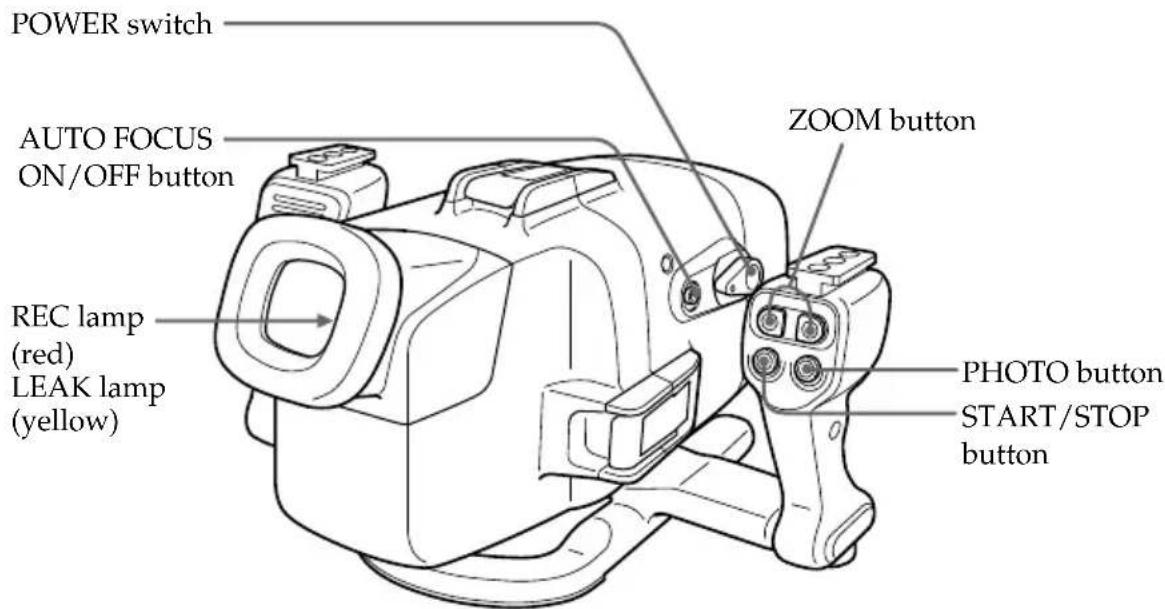 SONY MPKDVF5M - Note on recording underwater - 1
