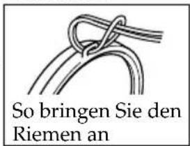 SONY MPKDVF5M - Anbringenden mitgelieferten Riemen - 1