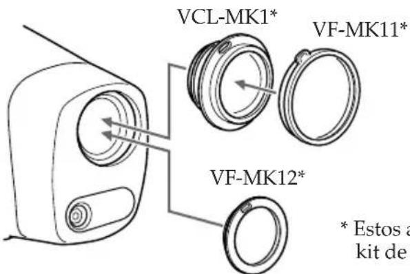 VCL-MK1* VF-MK11* VF-MK12* * Estos a kit de