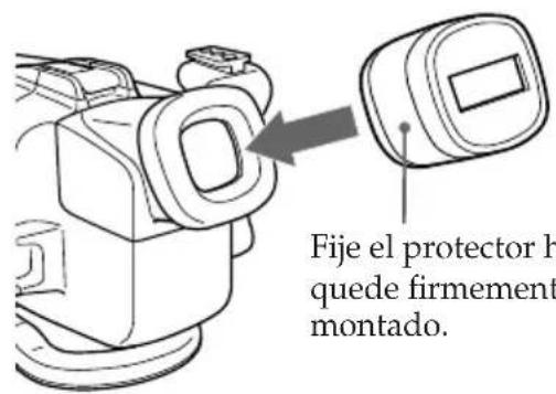 Fije el protector h quede firmement montado.