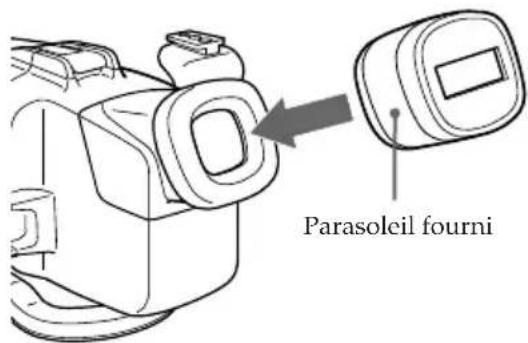 SONY MPKDVF7 - Utilisation du parasoleil fourni - 1