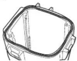 SONY MPKDVF7 - Además, inspeccione la superficie de contacto del otro lado de la junta tórica de la misma forma. - 2