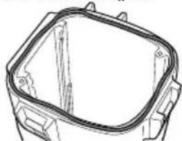 SONY MPKDVF7 - Einsetzen des O-Rings in die Nut des Unterwassergehäuses. - 1