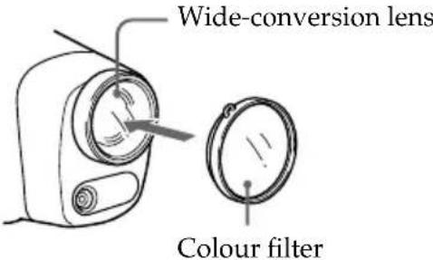 SONY MPKDVF2 - Colour characteristic underwater - 1