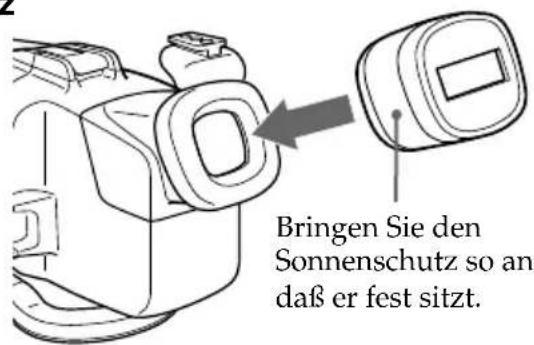 SONY MPKDVF2 - Dermitgelieferte Sonnenschutz - 1
