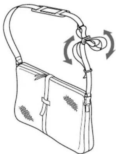 SONY MPKDVF2 - Using the supplied carrying bag - 1