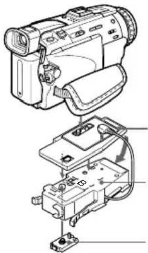 SONY MPKDVF4 - Avant de fixer le caméscope - 3