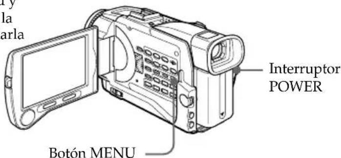 SONY MPKDVF4 - Prepárese para grabar. - 2