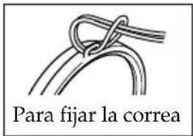 SONY MPKDVF4 - Fijación de la correa suministrada - 1