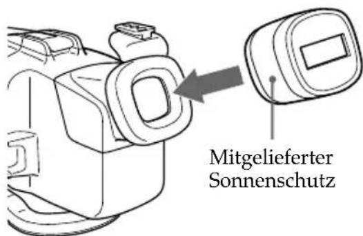 SONY MPKDVF4 - Der mitgelieferte Sonnenschutz - 2