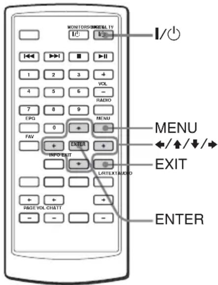 MONITORSON/STELV I/O I/O I/O 1 2 3 + 4 5 6 - 7 8 9 EPG 0 + FAV + INFO EXIT + PAGE VOL CHATT - MENU + + + + + + + + + + + + + + + + + + + + + + + + + + + + + + + + + + + + + + + + + + + + + + + + + + + MENU ←/↑/↓/→ EXIT LATEXTAUDIO ENTER ENTER